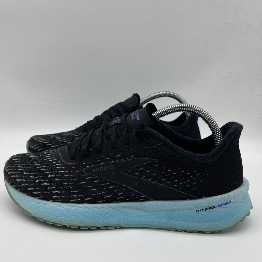 Brooks Womens Hyperion Tempo 1203281B082 Black Running Shoes Sneakers Size 9.5 B - Picture 8 of 16